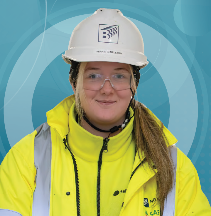 Kerris is a second year apprentice with our long-term partner NG Bailey