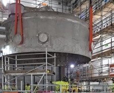 Section of SCP’s largest tank installed
